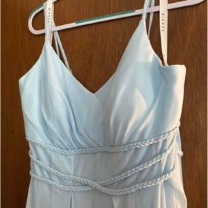 Azazie Sky Blue Whitley Bridesmaid Dress